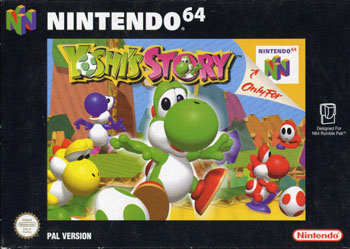 Carátula del juego Yoshi's Story (N64)