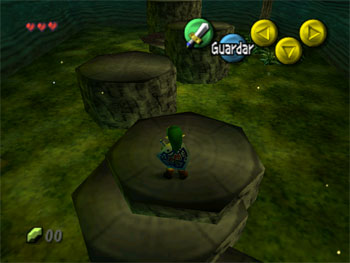 Pantallazo del juego online The Legend of Zelda Majora's Mask (N64)