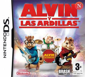 Carátula del juego Alvin y las Ardillas (NDS)