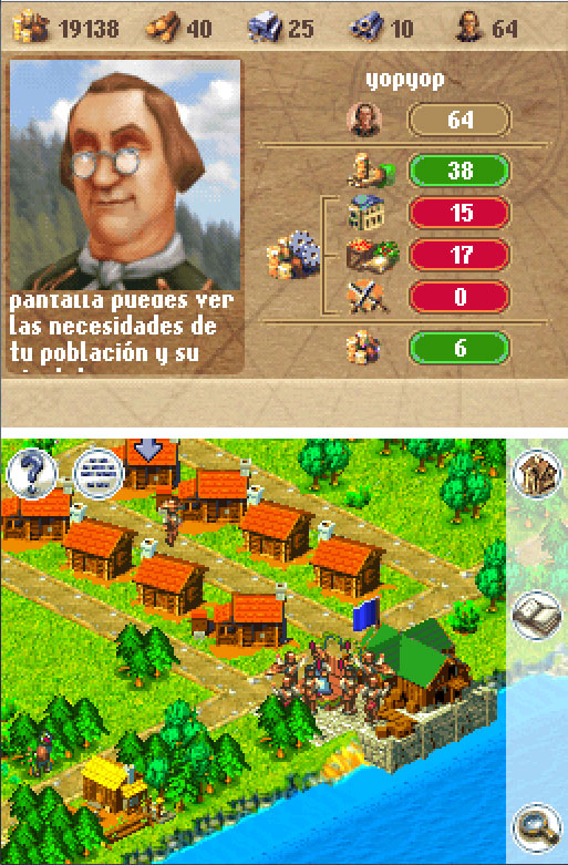 Pantallazo del juego online Anno 1701 (NDS)