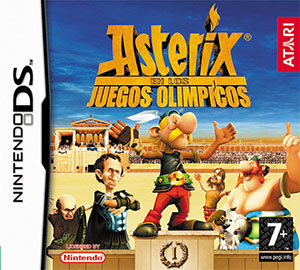 Carátula del juego Asterix en los Juegos Olimpicos (NDS)