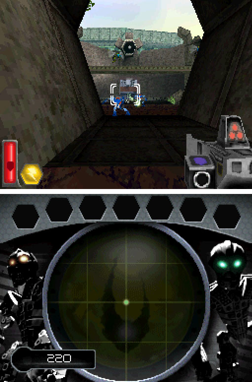 Pantallazo del juego online Bionicle Heroes (NDS)