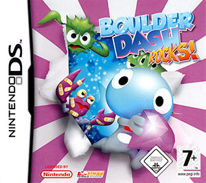 Carátula del juego Boulder Dash Rocks (NDS)