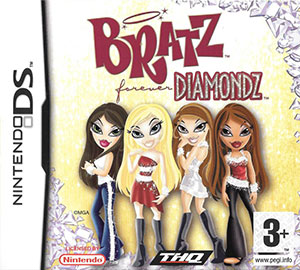 Carátula del juego Bratz Forever Diamondz (NDS)