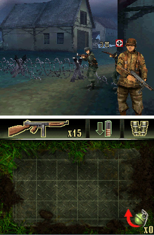 Pantallazo del juego online Brothers In Arms DS (NDS)