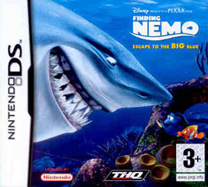 Carátula del juego Finding Nemo Escape to the Big Blue (NDS)