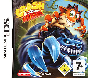 Carátula del juego Crash Of The Titans (NDS)