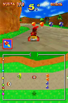 Imagen de la descarga de Diddy Kong Racing DS