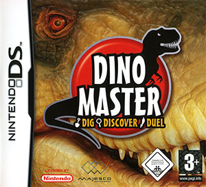 Carátula del juego Dino Master Dig Discover Duel (NDS)