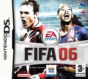 Carátula del juego FIFA 06 (NDS)