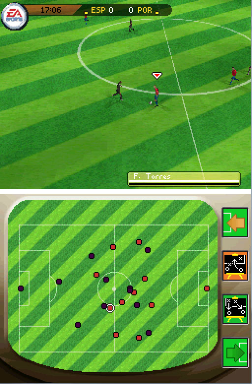 Pantallazo del juego online FIFA World Cup Germany 2006 (NDS)