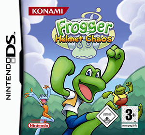 Carátula del juego Frogger Helmet Chaos (NDS)