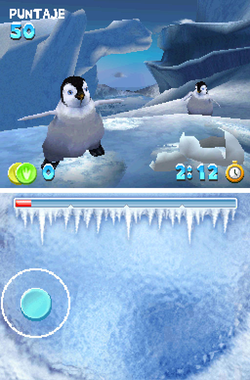 Pantallazo del juego online Happy Feet