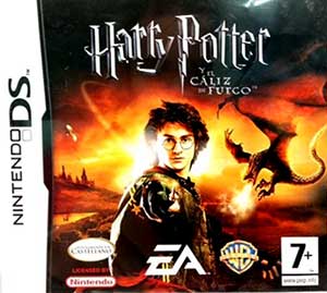 Carátula del juego Harry Potter y el Caliz de Fuego (NDS)