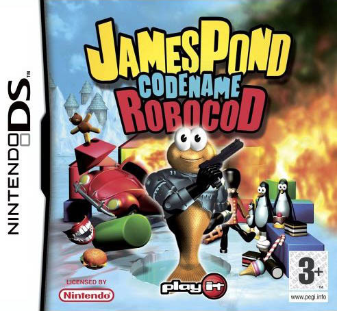 Carátula del juego James Pond Codename Robocod (NDS)
