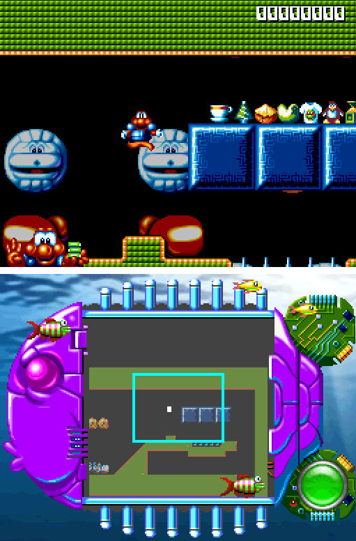 Pantallazo del juego online James Pond Codename Robocod (NDS)