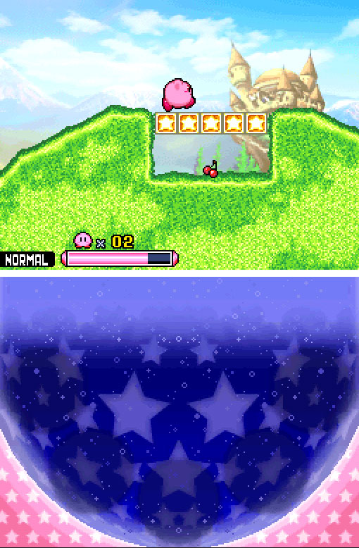 Pantallazo del juego online Kirby Mouse Attack (NDS)