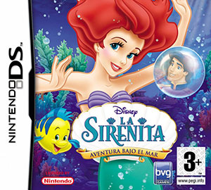 Juego online Disney La Sirenita: Aventura Bajo el Mar (NDS)
