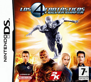 Carátula del juego Los 4 Fantasticos Y Silver Surfer (NDS)