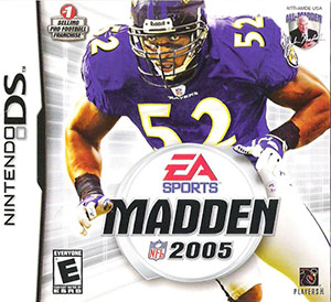 Carátula del juego Madden NFL 2005 (NDS)