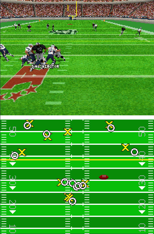 Pantallazo del juego online Madden NFL 2005 (NDS)