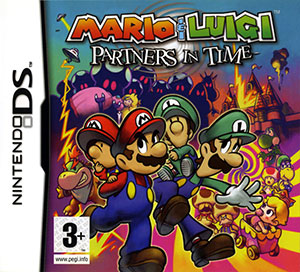 Carátula del juego Mario & Luigi Partners in Time (NDS)