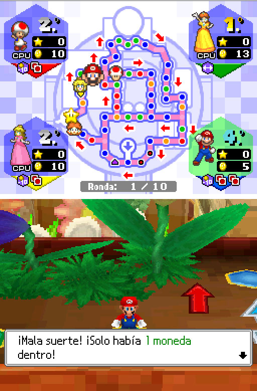 Pantallazo del juego online Mario Party DS (NDS)