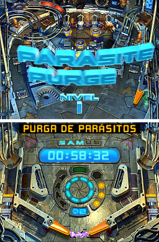 Pantallazo del juego online Metroid Prime Pinball (NDS)