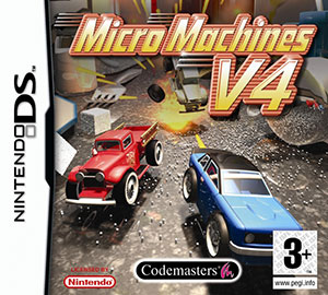 Carátula del juego Micro Machines v4 (NDS)
