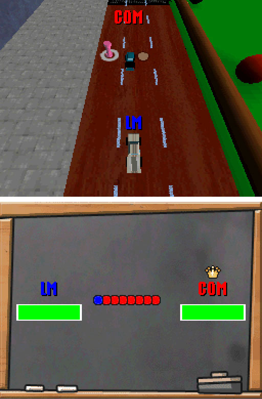 Pantallazo del juego online Micro Machines v4 (NDS)