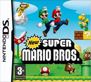 Carátula del juego New Super Mario Bros. (NDS)