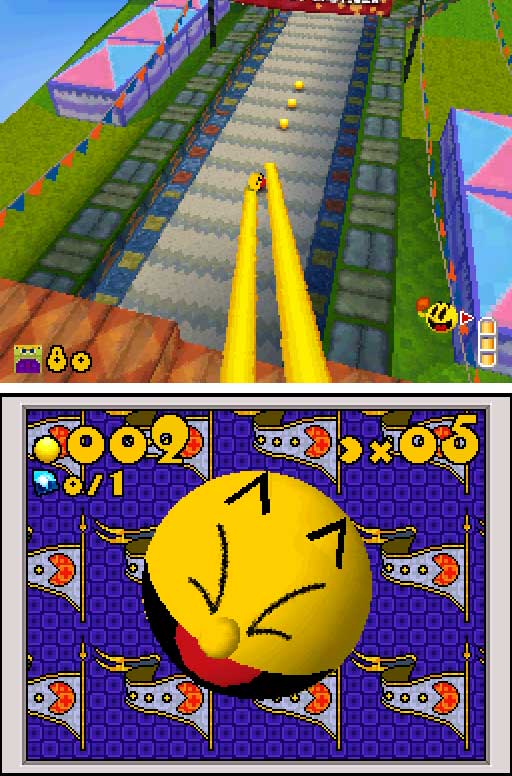 Pantallazo del juego online Pac 'n-Roll (NDS)