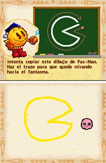 Pantallazo del juego online Pac-Pix (NDS)