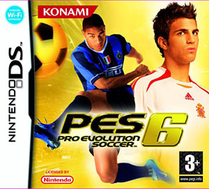 Carátula del juego PES 6 Pro Evolution Soccer (NDS)