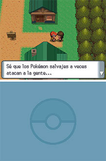 Pantallazo del juego online Pokemon Edicion Perla (NDS)