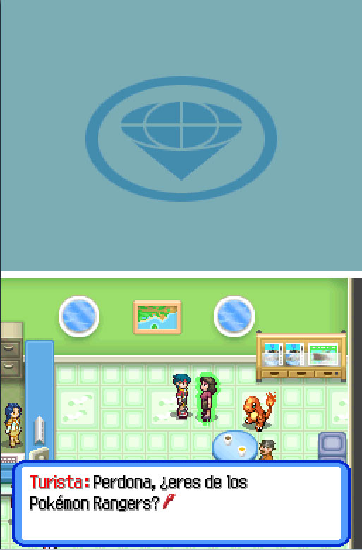 Pantallazo del juego online Pokemon Ranger (NDS)