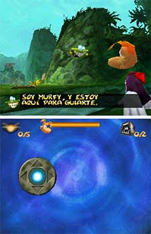 Pantallazo del juego online Rayman DS (NDS)