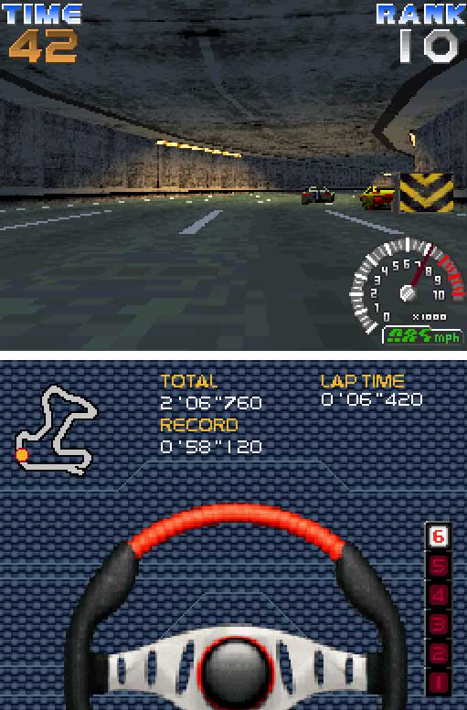 Pantallazo del juego online Ridge Racer DS (NDS)