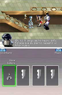 Pantallazo del juego online Robots (NDS)