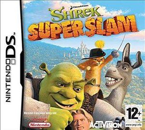 Carátula del juego Shrek SuperSlam (NDS)