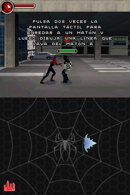 Pantallazo del juego online Spider-Man 3 (NDS)
