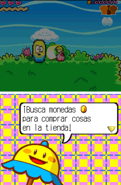 Pantallazo del juego online Super Princess Peach (NDS)