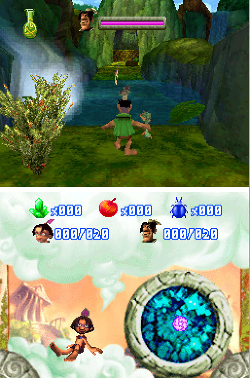 Pantallazo del juego online Tak The Great Juju Challenge (NDS)