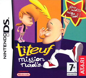 Carátula del juego Titeuf Mission Nadia (NDS)