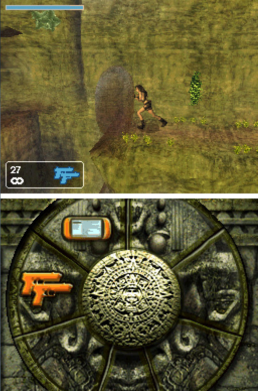 Pantallazo del juego online Lara Croft Tomb Raider Legend (NDS)