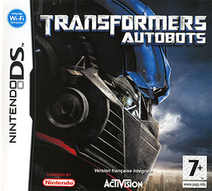 Carátula del juego Transformers The Game  Autobots (NDS)