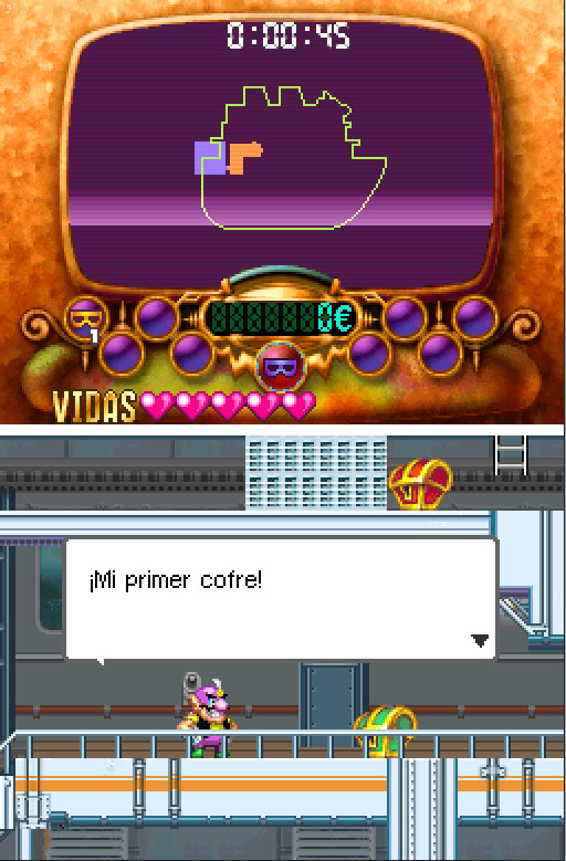 Pantallazo del juego online Wario Master of Disguise (NDS)