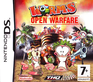 Portada de la descarga de Worms: Open Warfare