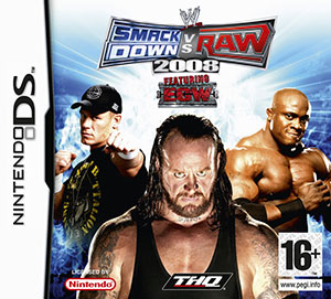 Carátula del juego WWE SmackDown! vs. RAW 2008 (NDS)