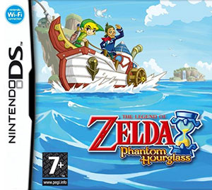 Carátula del juego The Legend of Zelda Phantom Hourglass (NDS)